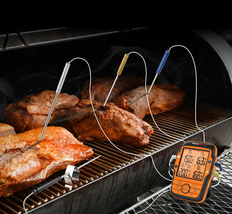 TempPro TP827B Wireless Meat Thermometer — Bluetooth, App Alerts