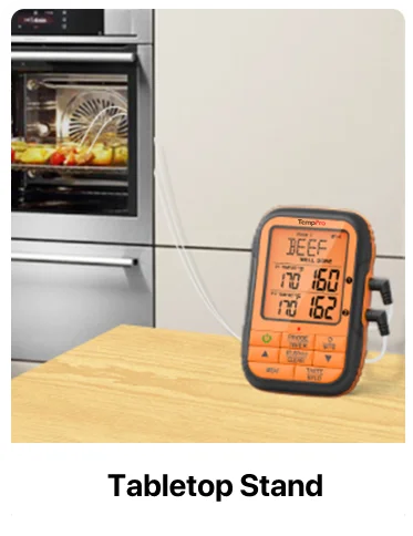TempPro TP828B Wireless Meat Thermometer — Bluetooth, App Monitoring