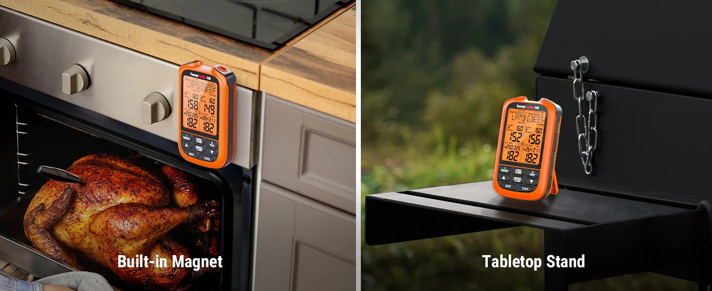 Termómetro inalámbrico para carne ThermoPro TP862B TempSpike XR de 304 m con doble sonda
