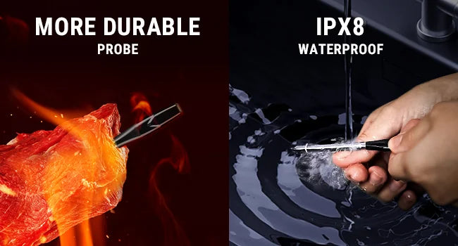 Termómetro inalámbrico para carne ThermoPro TP862B TempSpike XR de 304 m con doble sonda