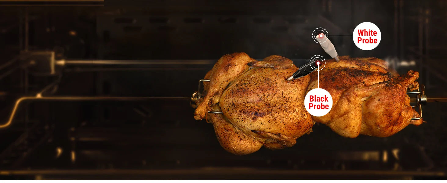 Termómetro inalámbrico para carne ThermoPro TP862B TempSpike XR de 304 m con doble sonda