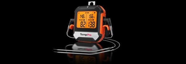 Termómetro de carne inalámbrico TempPro TempSync ELITE TP904 — Bluetooth inteligente, alertas por aplicación