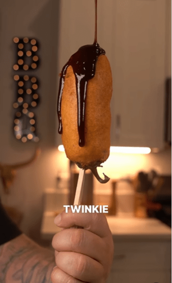 Corn dogs Texas Twinkie