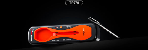 TempPro TempSpike Plus TP970 Smart Wireless Meat Thermometer — Truly Wireless, 600-ft Bluetooth