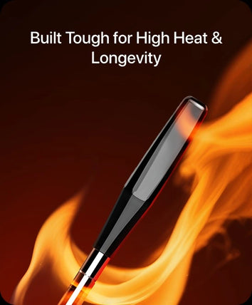 TempPro TempSpike Plus TP970 Smart Wireless Meat Thermometer — Truly Wireless, 600-ft Bluetooth