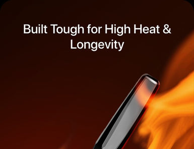 TempPro TempSpike Plus TP970 Smart Wireless Meat Thermometer — Truly Wireless, 600-ft Bluetooth