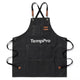 TempPro BBQ & Kitchen Apron — Detachable Straps, 100% Canvas