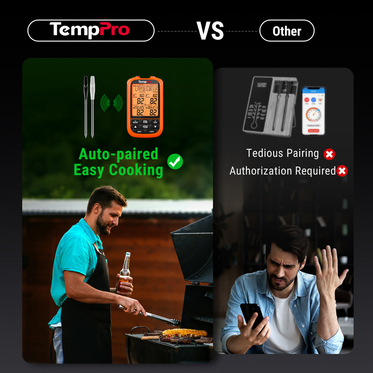 auto paired vs tedious pairing