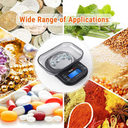TempPro IC255 Digital Pocket Scale: 300g or 1000g Capacity