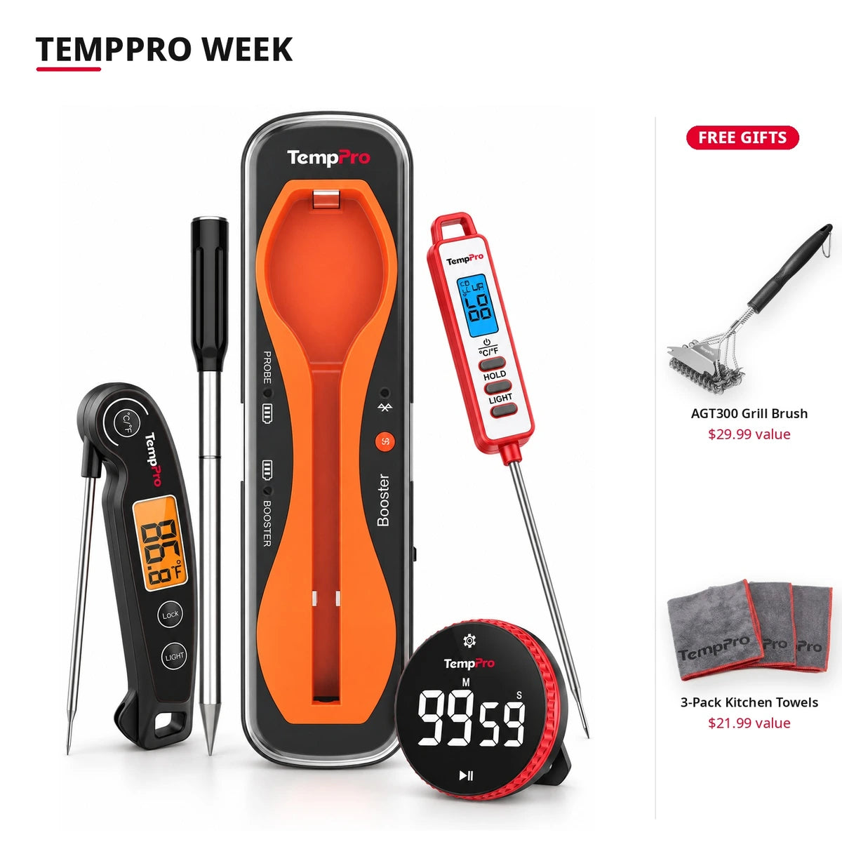 TempPro Kitchen Starter Kit TempPro Week