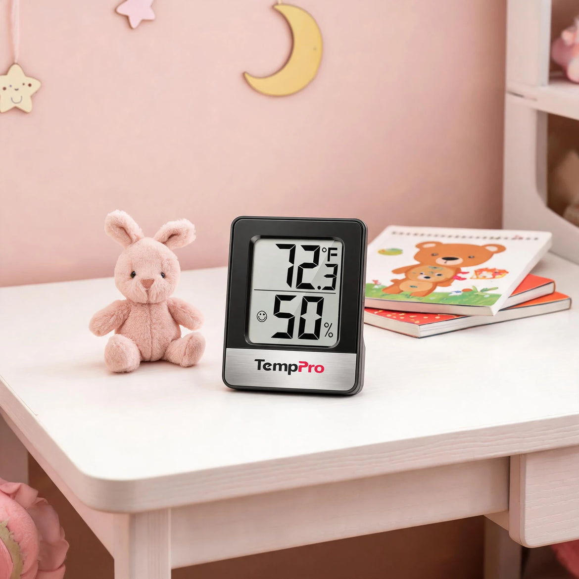 TempPro TempAir CORE TP49 Indoor Thermometer & Hygrometer — ±1°F/±2% RH, Comfort Indicator