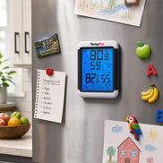 Thermomètre et hygromètre sans fil d'intérieur et d'extérieur TempPro TempAir PLUS TP65B — Écran tactile 4", 150 m