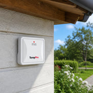 Thermomètre et hygromètre sans fil d'intérieur et d'extérieur TempPro TempAir PLUS TP65B — Écran tactile 4", 150 m