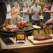 TempPro TP904 Bluetooth Meat Thermometer + TP605 Instant-Read Thermometer — Value Pack