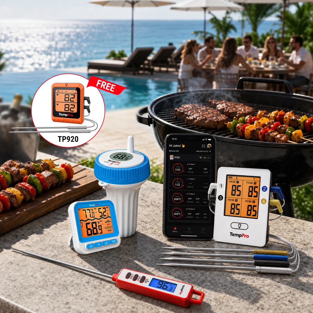 Summer Seafood Cookout Set
