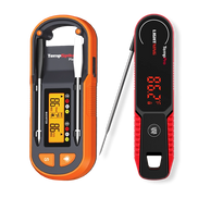 TempPro Twin TempSpike Plus TP972 Wireless Meat Thermometer + TP622W Lightning Instant-Read Thermometer — Value Pack
