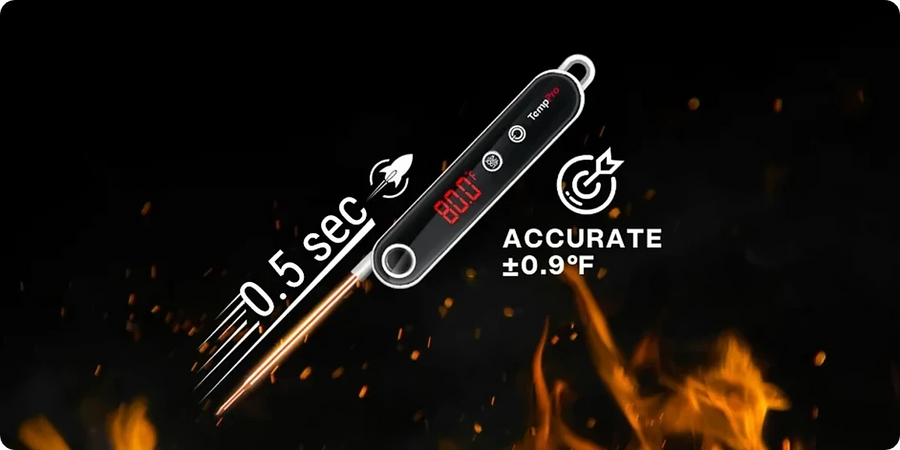 TempPro TempSpike TP961 Wireless Meat Thermometer + TP18S Instant-Read Thermometer — Value Pack