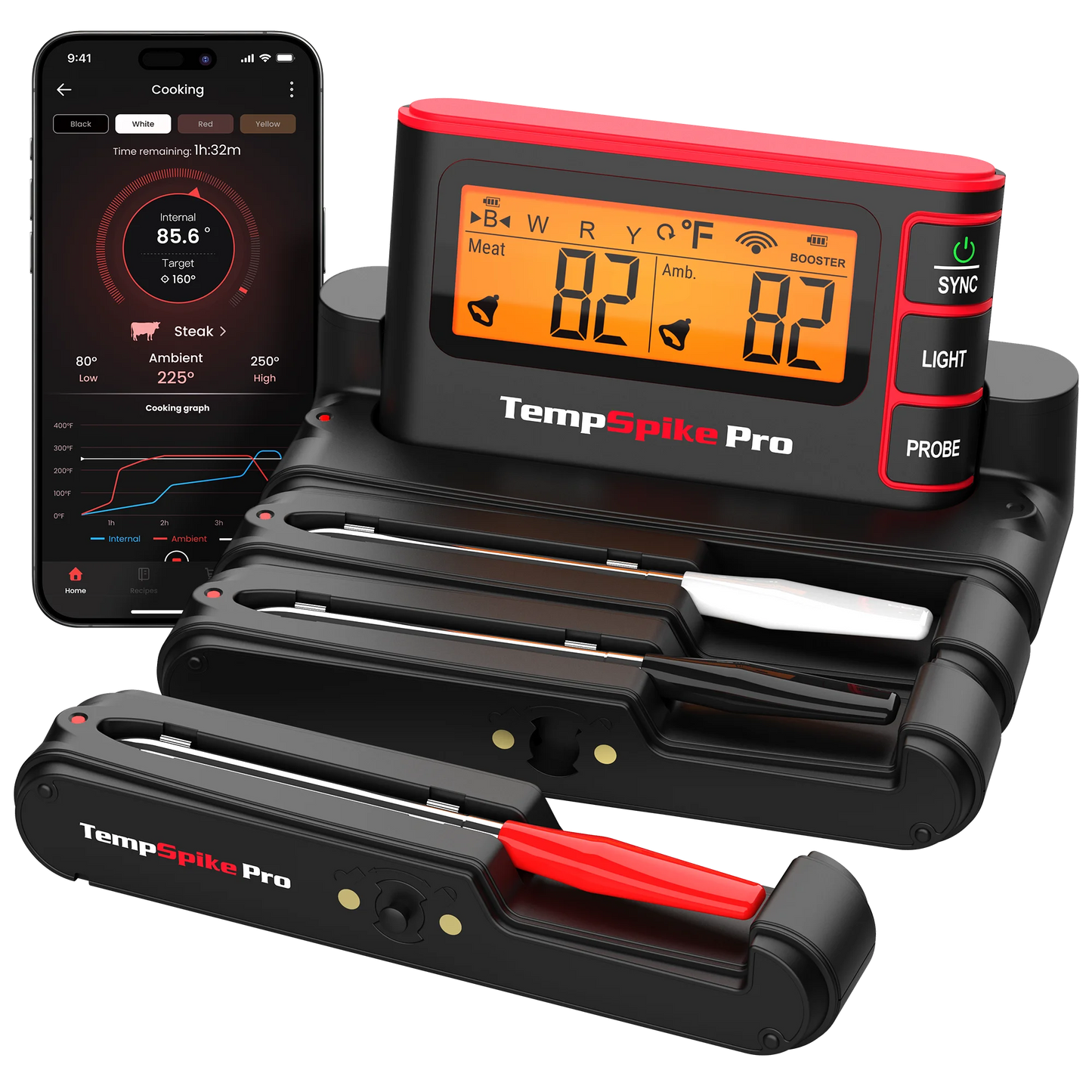 temppro tempspike pro tp980 3probes