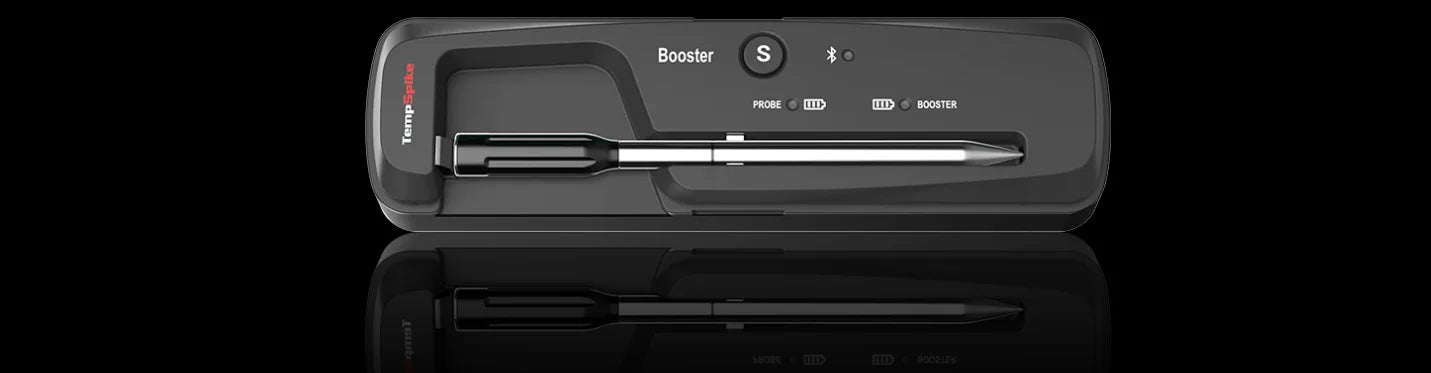Thermomètre à viande sans fil Bluetooth TempSpike TP961 – Noir, portée de 150 m