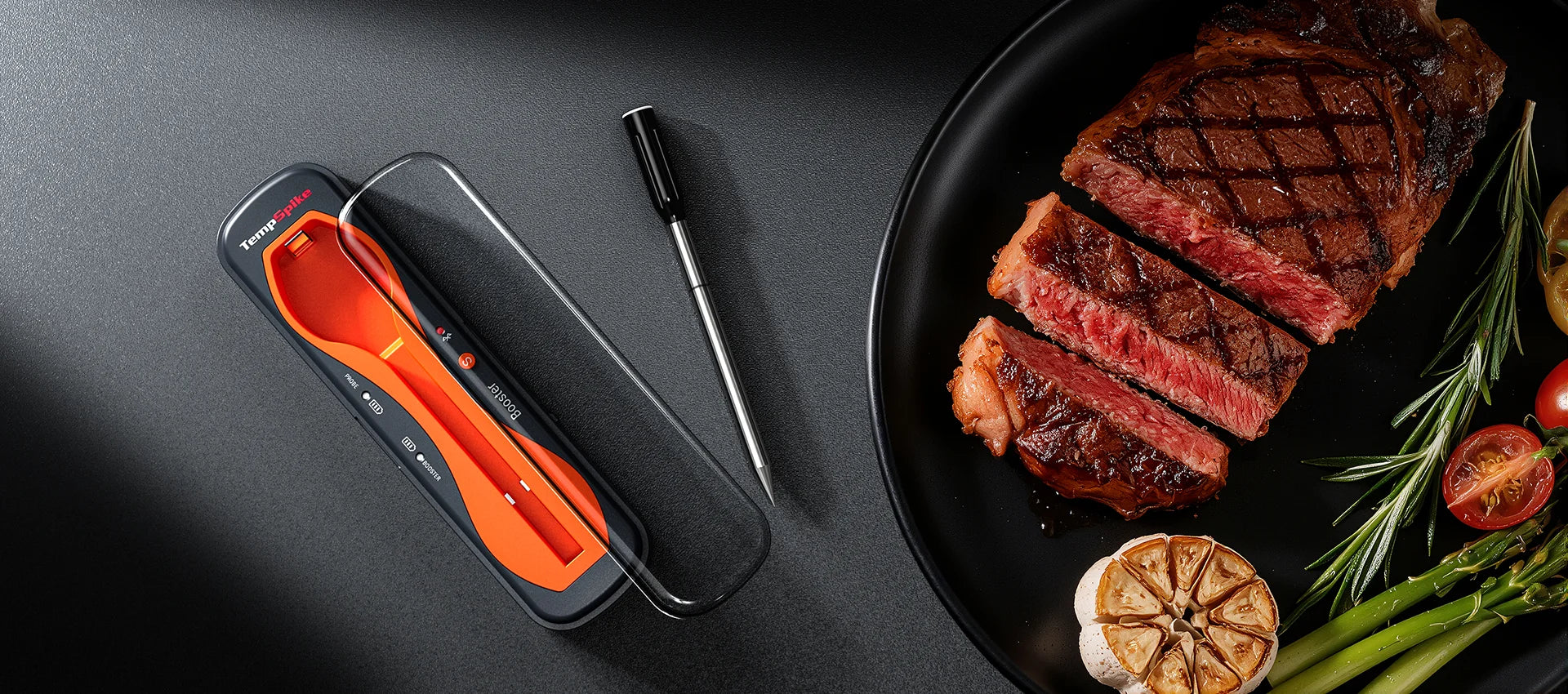 TempPro TempSpike TP960B Smart Wireless Meat Thermometer — Truly Wireless, Bluetooth
