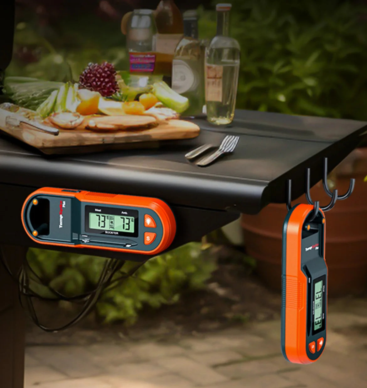 Thermomètre à viande Bluetooth sans fil TempSpike Plus TP971 – Portée de 183 m