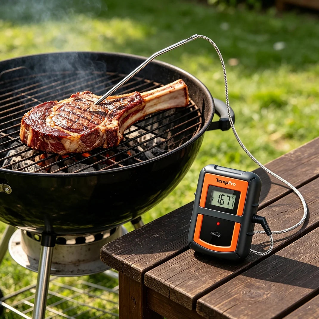 Starter Kit: Bluetooth, App-Free 300' Wireless, Instant-Read & Timer