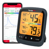 Termómetro higrómetro Bluetooth para interiores TempPro TP359W - 80 m, sensor suizo, negro · Edición para tienda