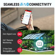Thermomètre et hygromètre Wi-Fi TempPro TP371 — Connexion Wi-Fi, Autonomie de la batterie prolongée