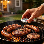 Termómetro de carne de lectura instantánea TempPro APT200-12A - Esfera sin batería, sonda de 5.1"
