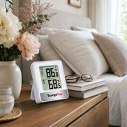 TempPro TempAir PLUS TP200B Wireless Indoor Outdoor Thermometer - Up to 4 Locations, 500ft