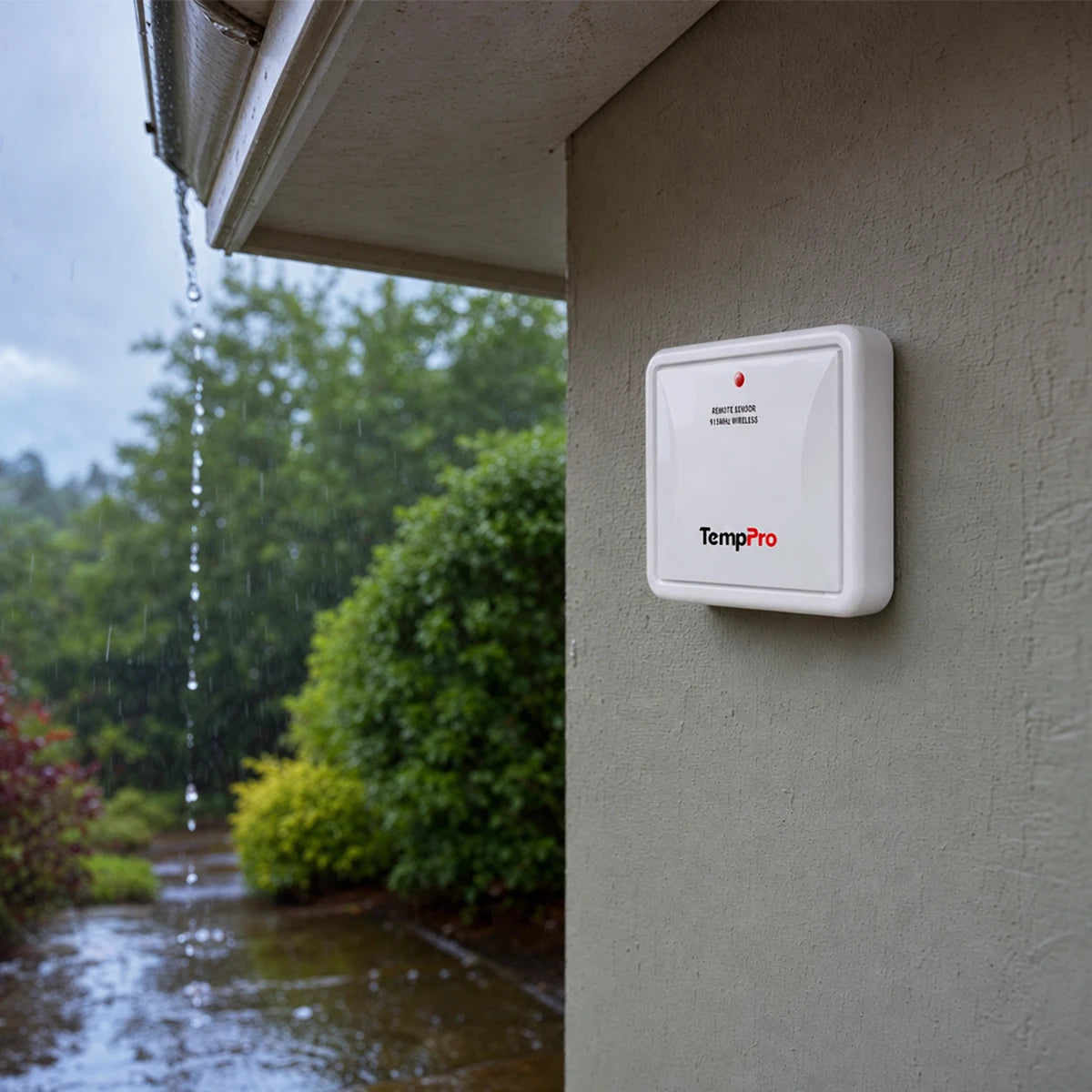 TempPro TempAir PLUS TP200B Wireless Indoor Outdoor Thermometer - Up to 4 Locations, 500ft