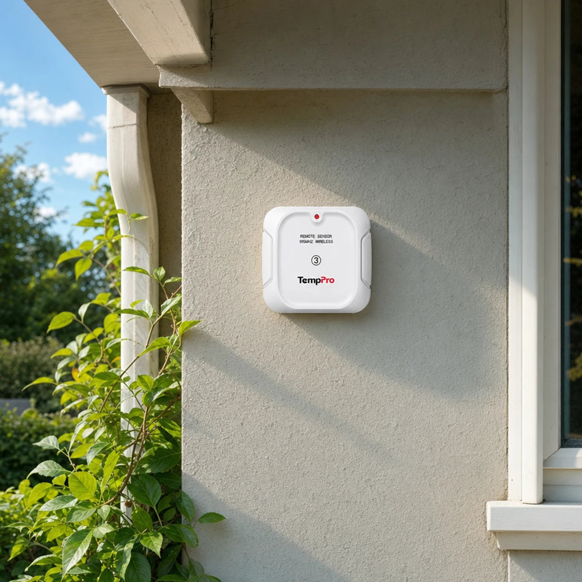TempPro TempAir PLUS TP220B Wireless Indoor Outdoor Thermometer & Hygrometer — 3 Remote Sensors, 500ft