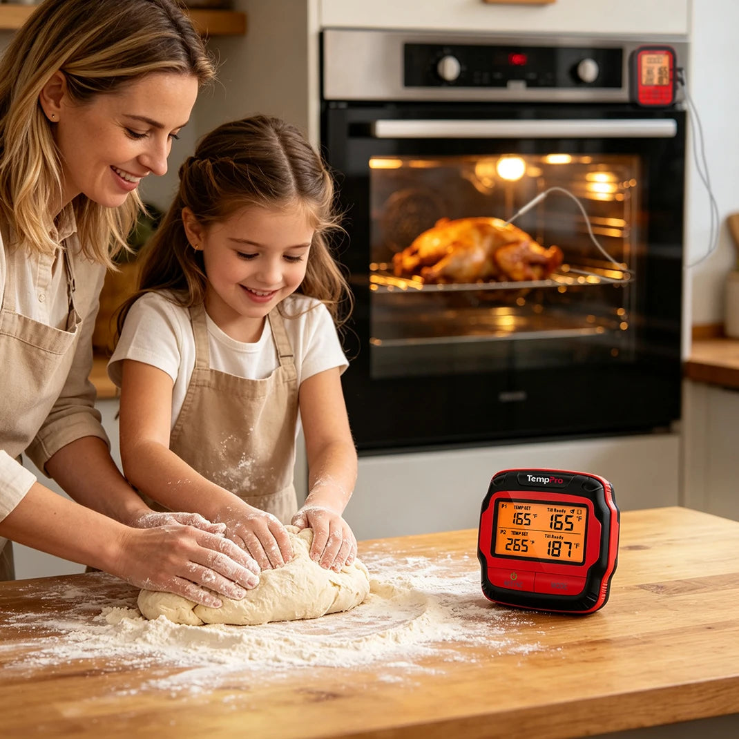 temppro Wireless Meat Thermometers tp828bw scene 2