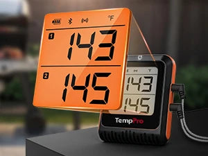 Termómetro inalámbrico para carne con Bluetooth TP920