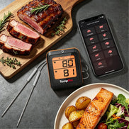 Starter Kit (2nd Batch): Bluetooth, App-Free 300' Wireless, Instant-Read & Timer
