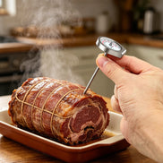 TempPro APT418 Instant-Read Meat Thermometer — Battery-Free Dial, 5" Stainless Probe