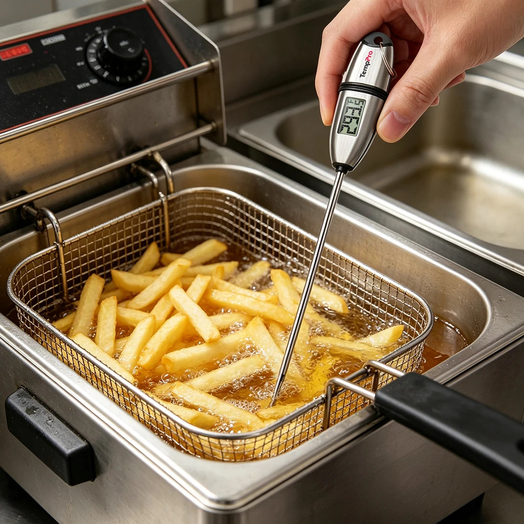 TempPro TempSwift CORE TP02S Instant-Read Meat Thermometer — 1-Second Read, 5.3" Long Probe