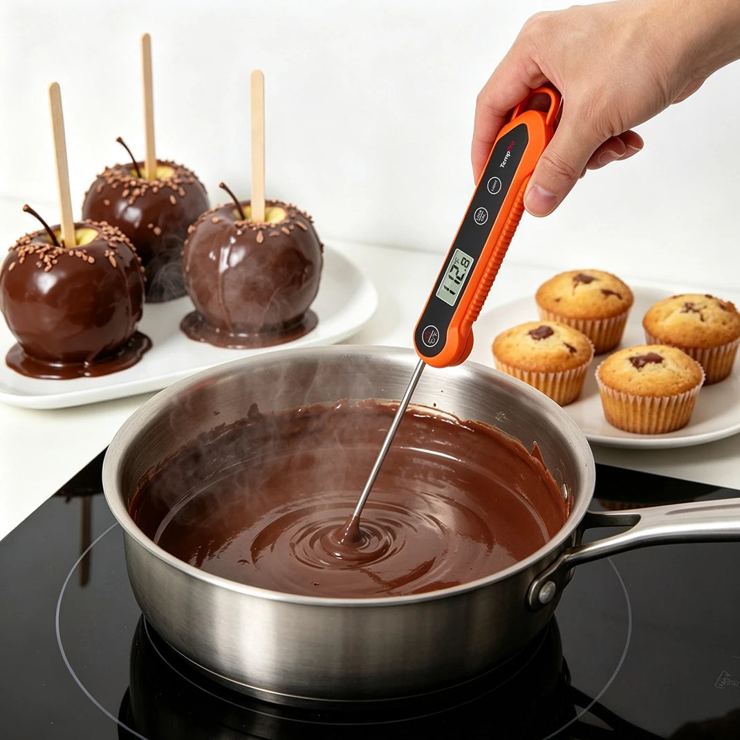 TempPro TempSwift PLUS TP03H Instant-Read Meat Thermometer — Digital, Compact, Backlit