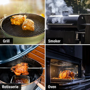 TempPro Twin TempSpike Plus TP972 Smart Wireless Meat Thermometer — Dual Probe, Long-Range Bluetooth
