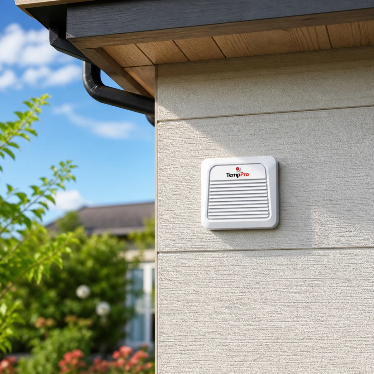 Station météo domestique sans fil TempPro TempAir PLUS TP280B — Portée de 300 m, prévisions et baromètre
