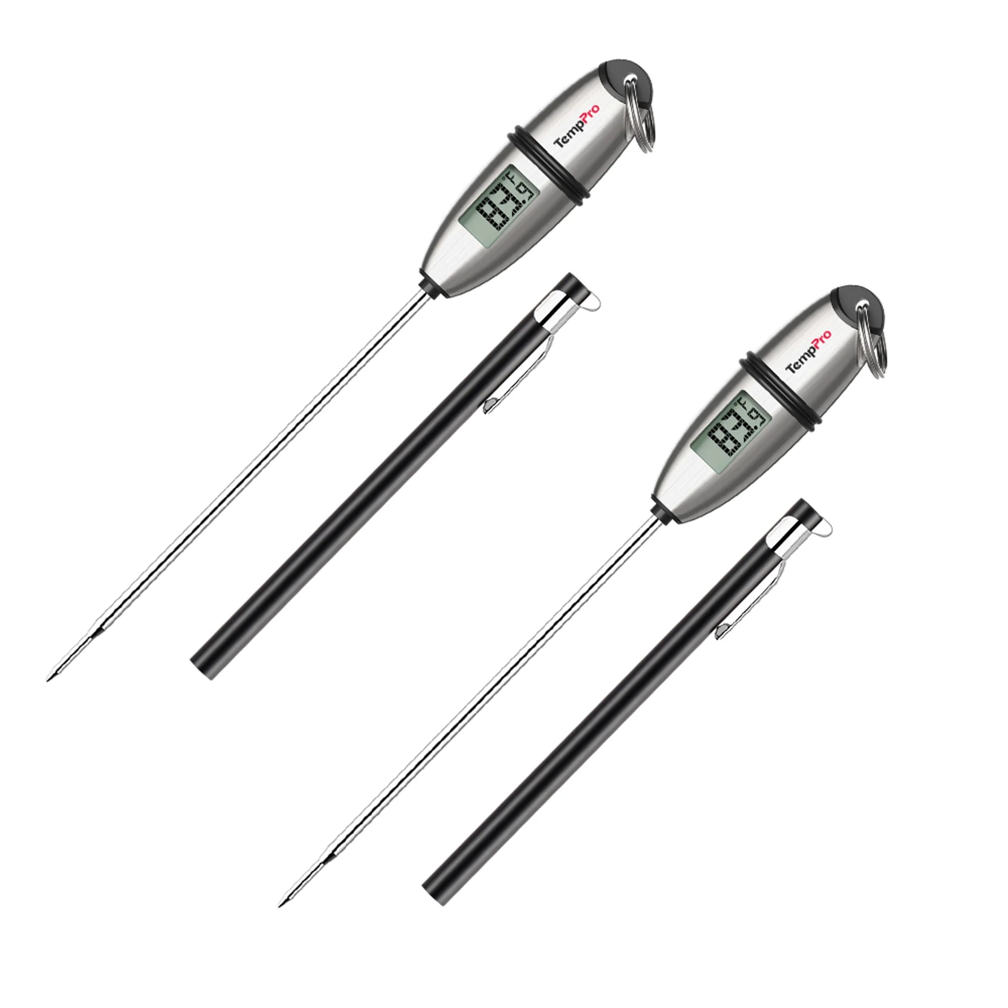 TempPro TP02S Instant-Read Meat Thermometer — 1-Second Read, 5.3