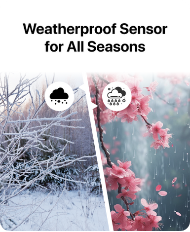 Station météo domestique sans fil TempPro TempAir PLUS TP280B — Portée de 300 m, prévisions et baromètre