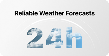 Station météo domestique sans fil TempPro TempAir PLUS TP280B — Portée de 300 m, prévisions et baromètre