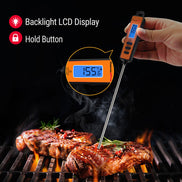 Termómetro infrarrojo TempPro TP30 y Termómetro de lectura instantánea digital para carne TempPro TP01S