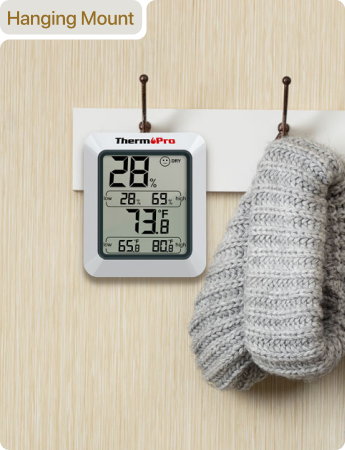 TempPro TP50 3-Pack Digital Indoor Hygrometer/Thermometer