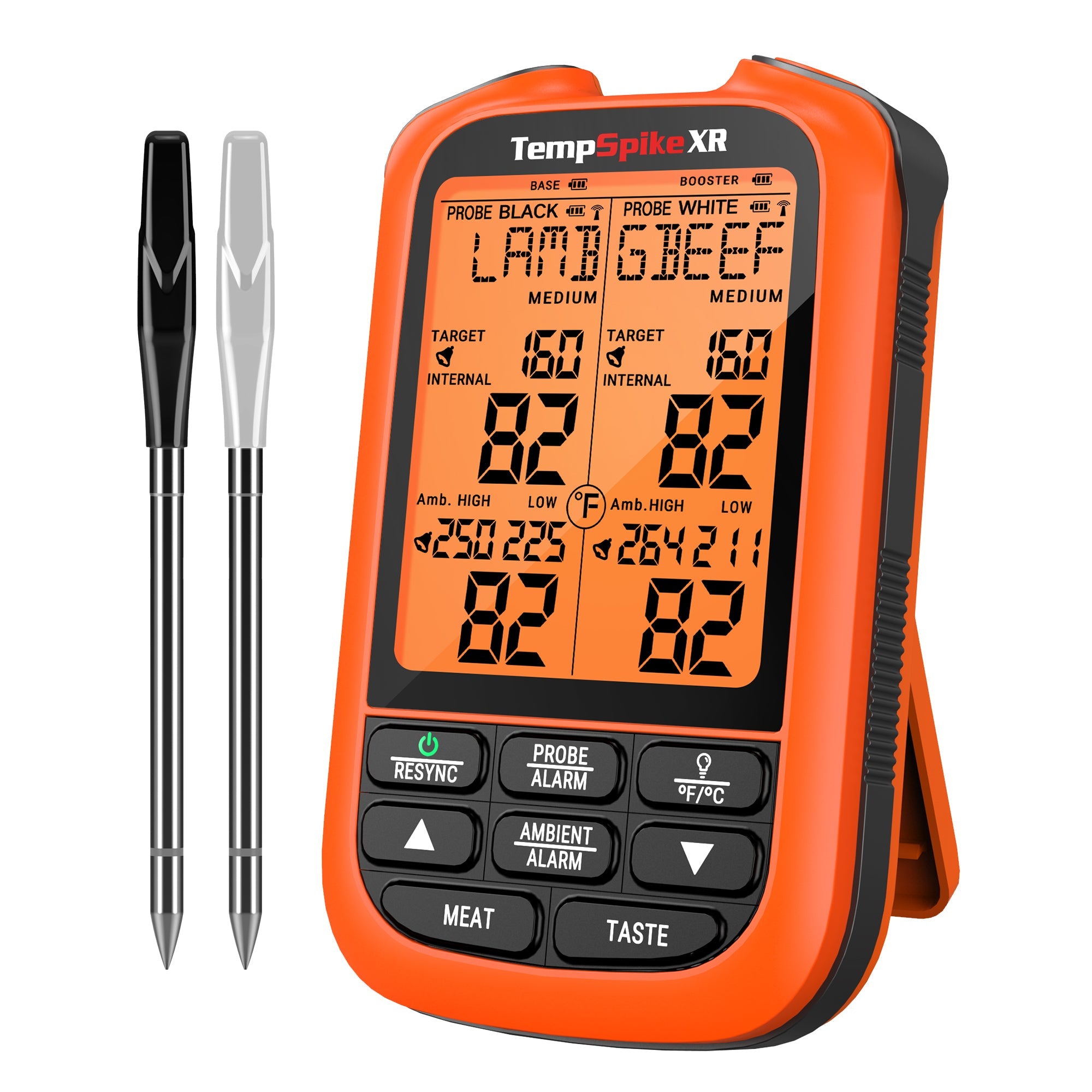  TempPro TempSpike XR TP862B Wireless Meat Thermometer — Extra-Long-Range Bluetooth