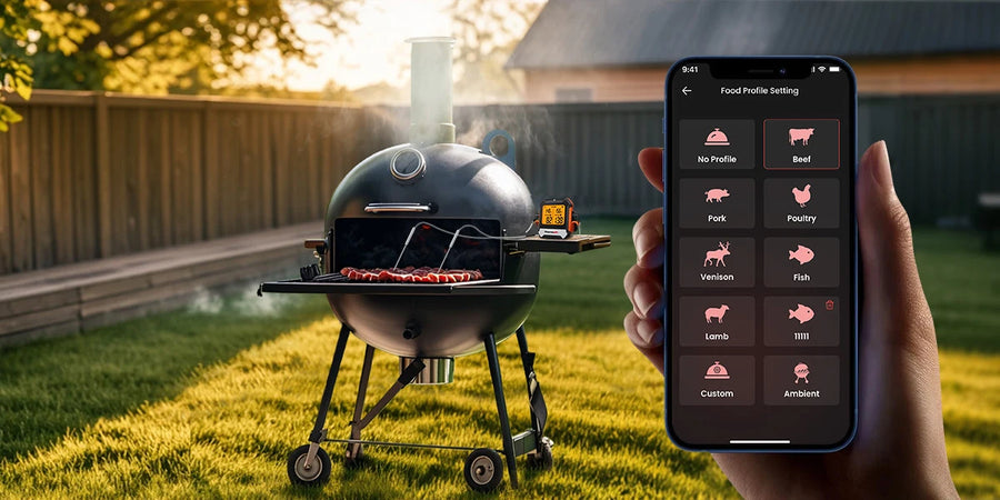 TempPro TP904 Bluetooth Meat Thermometer + TP605 Instant-Read Thermometer — Value Pack