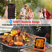 Termómetro de carne inalámbrico TempPro TempSync PRO TP930 — Bluetooth inteligente, alertas de aplicación