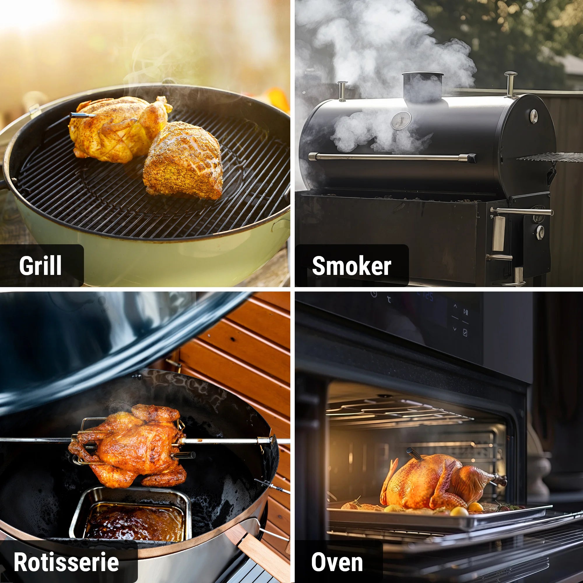 TempPro TempSpike TP960B Smart Wireless Meat Thermometer — Truly Wireless, Bluetooth