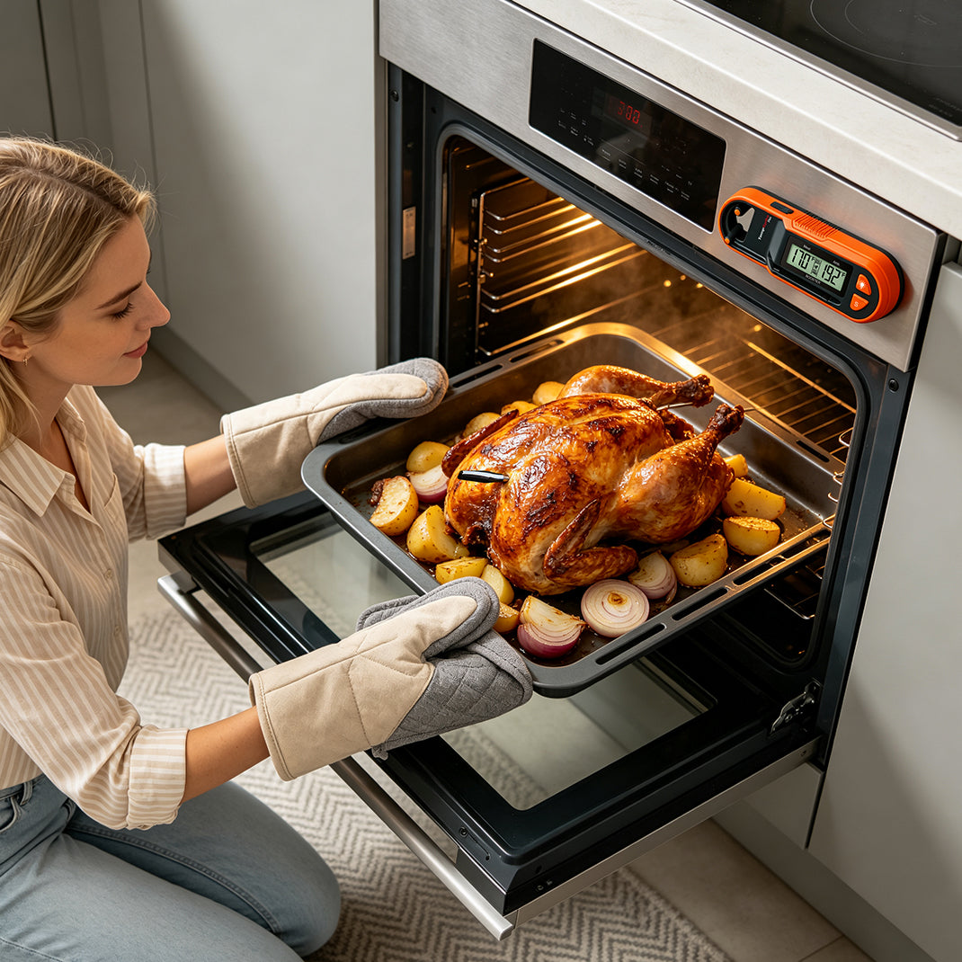 Thermomètre à viande Bluetooth sans fil TempSpike Plus TP971 – Portée de 183 m